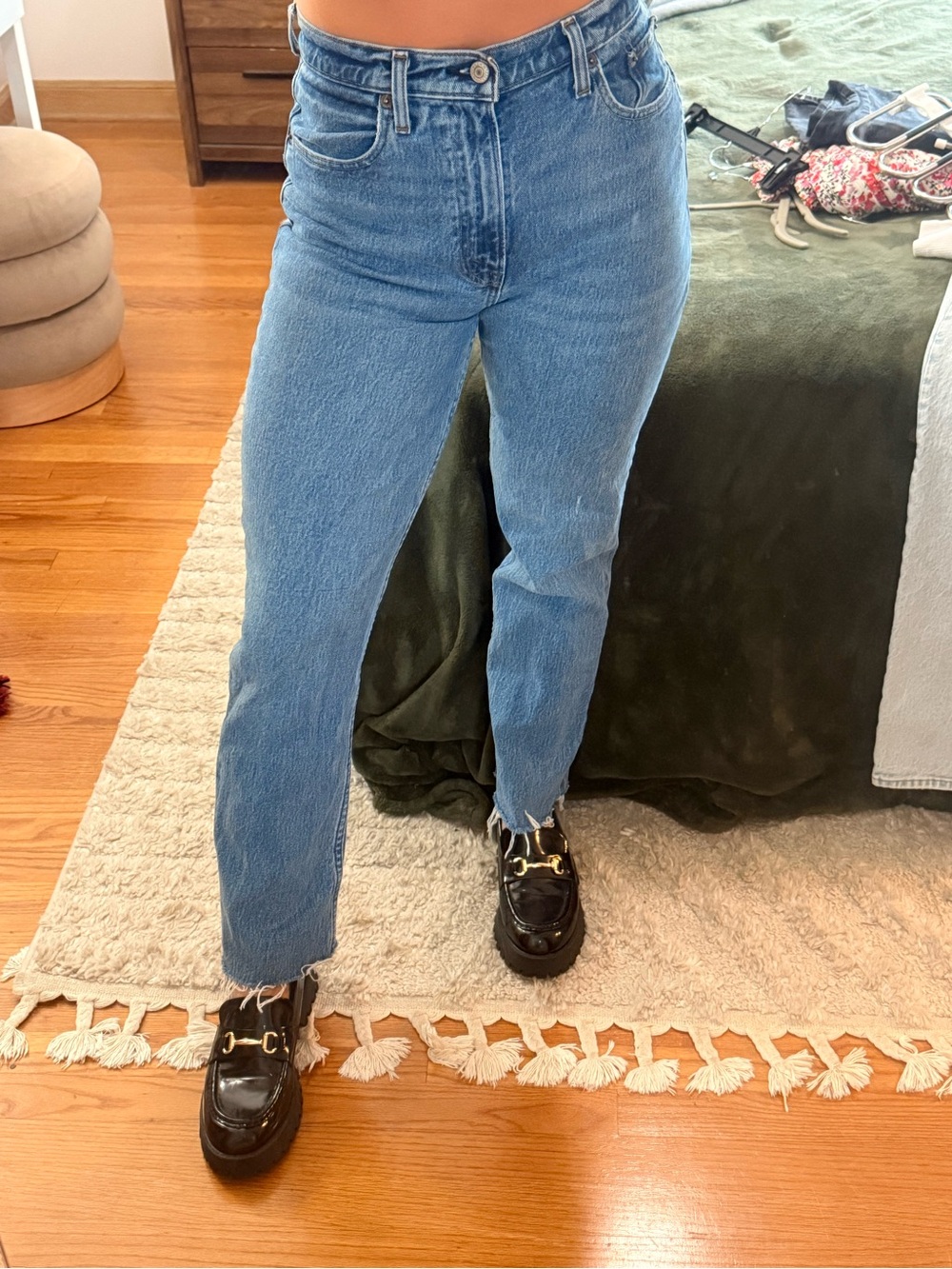 Abercrombie & Fitch curve love 90s ultra high rise